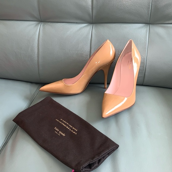 NWT Kate Spade New York® Canel New York Licorice Patent Pointed-toe Pumps - Picture 4 of 12
